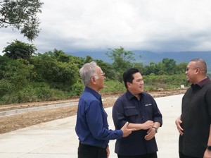 Ini Alasan Erick Thohir Turun Langsung Cek Tol Padang-Sicincin
