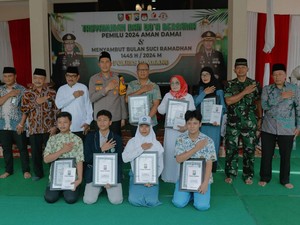 Pemenang Lomba Pemilu 2024 Polres Jombang Diumumkan, Siapa Juaranya?
