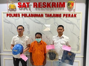 Residivis Curanmor Kembali Tertangkap Saat Maling Motor di Surabaya