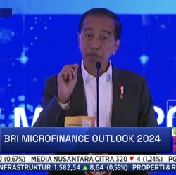 Jokowi Puji Abis BRI: Kelola 740 Ribu Agen, Transaksi Rp 1.400 T/Tahun
