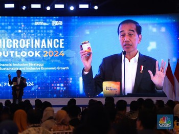 Gantikan 'Bank Ritel', Jokowi Apresiasi Cara BRI Rangkul UMKM