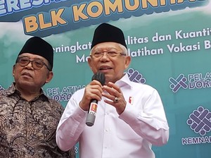 Kelakar Wapres Maruf: Jangan Puasa Belakangan, Lebaran Ikut yang Lebih Dulu
