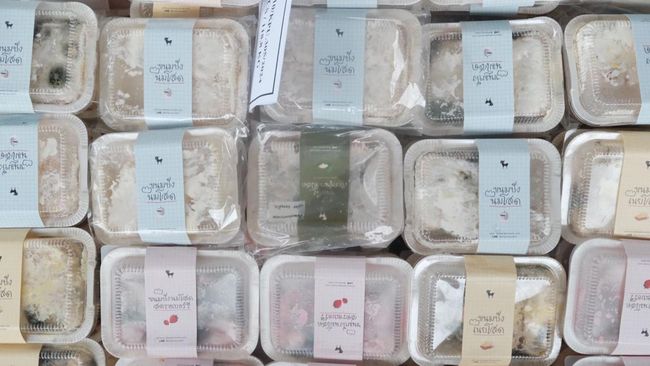 Les douanes ont détruit 1 tonne de collations virales thaïlandaises Roti Milk Bun