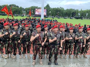 Brigjen Djon Afriandi Resmi Jabat Danjen Kopassus
