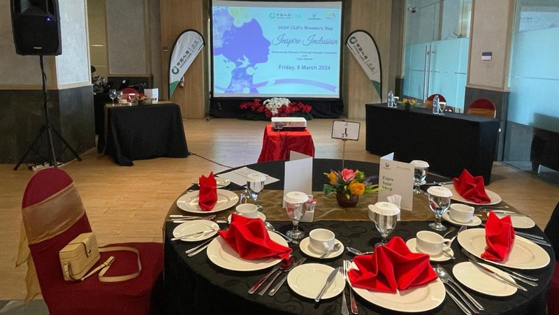 China Life Insurance Indonesia mengadakan acara Inspire Inclusion dalam rangka International Women’s Day 2024. Di Ancol Discovery Hotel, acara ini sebagai bentuk penghargaan untuk karyawan wanita dengan agenda literasi keuangan dan table manner sebagai bentuk penghargaan tahunan yang berlangsung di Ancol Discovery Hotel. (Dok. InvestasiKu)