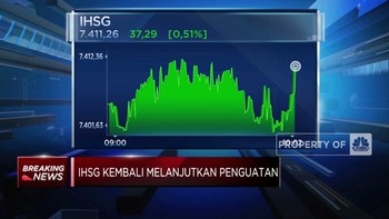 Video: Sentuh All Time High, IHSG Mantap di Atas 7.400-an