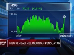 Video: Sentuh All Time High, IHSG Mantap di Atas 7.400-an