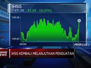 Video: Sentuh All Time High, IHSG Mantap di Atas 7.400-an