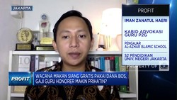 Video: Makan Gratis Pakai Dana Bos, Gaji Guru Honorer Makin Prihatin