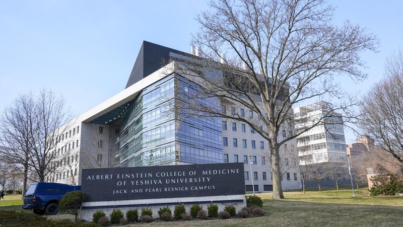 The campus of the Albert Einstein College of Medicine is seen, Tuesday, Feb. 27, 2024, in the Bronx borough of New York. The medical school will be tuition-free for all students from now on thanks to a $1 billion donation from former professor Ruth Gottesman, the widow of a Wall Street investor. (AP Photo/Mary Altaffer)