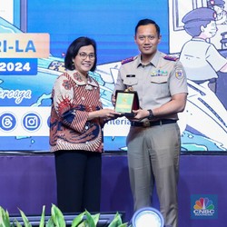 AHY Sambangi Kantor Sri Mulyani, Minta 'Dukungan' Soal Ini