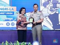 AHY Sambangi Kantor Sri Mulyani, Minta 'Dukungan' Soal Ini