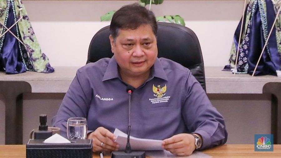 Menteri Koordinator Bidang Perekonomian, Airlangga Hartarto. (վ/Faisal Rahman)