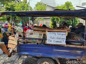 Pedagang Pasar Kutisari Selatan Surabaya Curhat Soal Satpol PP ke Camat