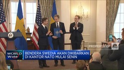 Vedeo: Sah! Swedia Jadi Anggota NATO