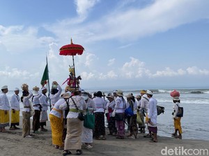Dishub Badung Beberkan Skema Lalin Saat Melasti di Kerobokan