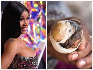 Coba Balut Pertama Kali, Begini Komentar Cardi B