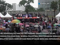Warga Jakarta Hingga AS Dorong Gencatan Senjata di Gaza Jelang Ramadan