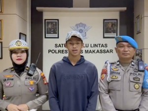 Remaja Makassar Freestyle Depan Kamera ETLE Minta Maaf Usai Ditangkap