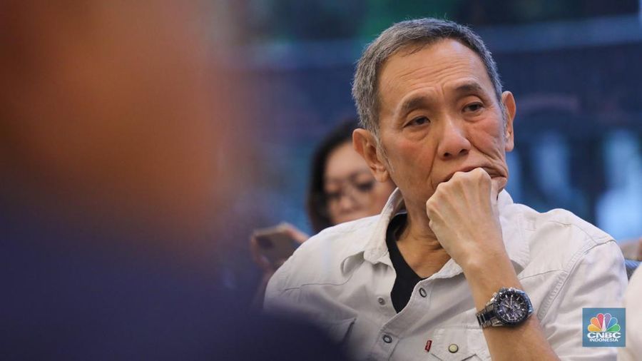 Pengusaha Jusuf Hamka. (CNBC Indonesia/Faisal Rahman)