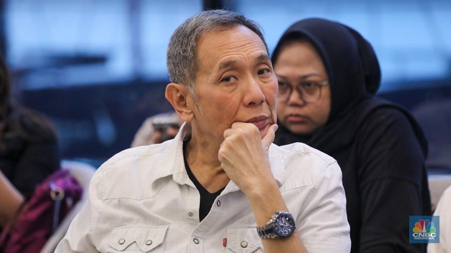 Pengusaha Jusuf Hamka. (CNBC Indonesia/Faisal Rahman)