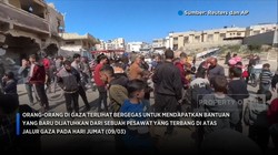 Video: Sedih! Warga Gaza Berebut Bantuan Yang Dijatuhkan Dari Pesawat
