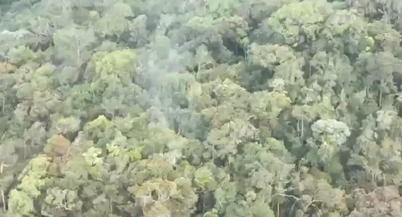 Pesawat kargo Smart Air ditemukan. (Dok. Basarnas)