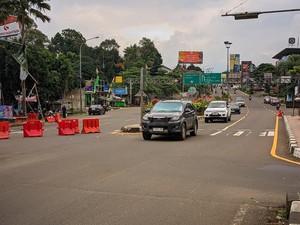 Polisi Berlakukan One Way Puncak Arah Jakarta Siang Ini
