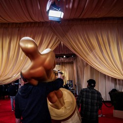 Megah! Intip Persiapan Dolby Theatre Jelang Piala Oscar 2024