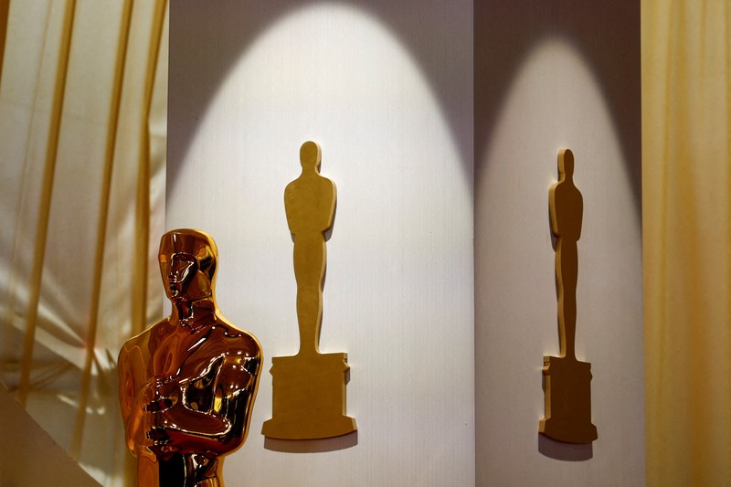 Suasana persiapan jelang Academy Awards ke-96 atau Oscars 2024 di Dolby Theatre, Los Angeles, California, Amerika Serikat, Sabtu (9/3/2024). (REUTERS/Maye-E Wong) Suasana persiapan jelang Academy Awards ke-96 atau Oscars 2024 di Dolby Theatre, Los Angeles, California, Amerika Serikat, Sabtu (9/3/2024). (REUTERS/Maye-E Wong)
