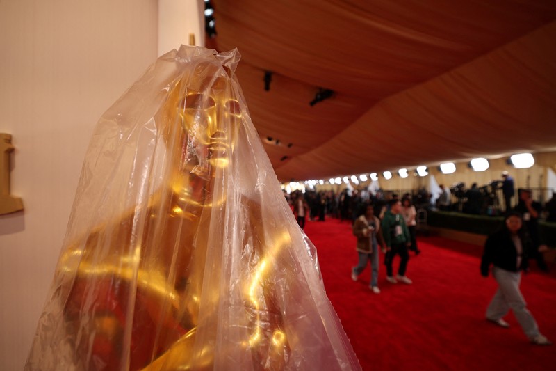 Suasana persiapan jelang Academy Awards ke-96 atau Oscars 2024 di Dolby Theatre, Los Angeles, California, Amerika Serikat, Sabtu (9/3/2024). (REUTERS/Maye-E Wong) Suasana persiapan jelang Academy Awards ke-96 atau Oscars 2024 di Dolby Theatre, Los Angeles, California, Amerika Serikat, Sabtu (9/3/2024). (REUTERS/Maye-E Wong)