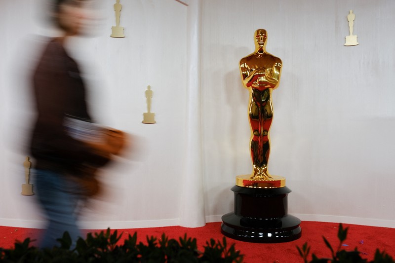 Suasana persiapan jelang Academy Awards ke-96 atau Oscars 2024 di Dolby Theatre, Los Angeles, California, Amerika Serikat, Sabtu (9/3/2024). (REUTERS/Maye-E Wong) Suasana persiapan jelang Academy Awards ke-96 atau Oscars 2024 di Dolby Theatre, Los Angeles, California, Amerika Serikat, Sabtu (9/3/2024). (REUTERS/Maye-E Wong)