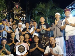 Arak 3 Ogoh-Ogoh Saat Pengerupukan, Warga Hindu di Kupang Bersiap Sambut Nyepi