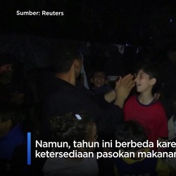 Menyedihkan! Jelang Ramadhan Warga Gaza Kekurangan Pasokan Makanan