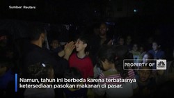 Menyedihkan! Jelang Ramadhan Warga Gaza Kekurangan Pasokan Makanan
