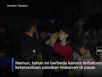 Menyedihkan! Jelang Ramadhan Warga Gaza Kekurangan Pasokan Makanan