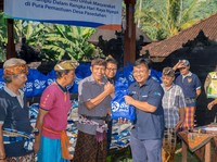 Rayakan Hari Nyepi, BRI Peduli Bagikan Bantuan Sembako di Bali
