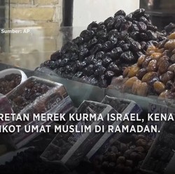 Video: Deretan Merek Kurma Israel, Kena Boikot Umat Muslim di Ramadan