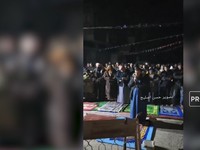Miris! Warga Gaza di Rafah Jalani Tarawih Pertama di Reruntuhan Masjid