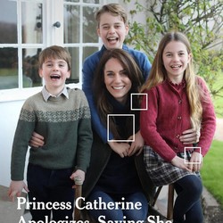 Akui Edit Foto, Putri Wales Kate Middleton Minta Maaf