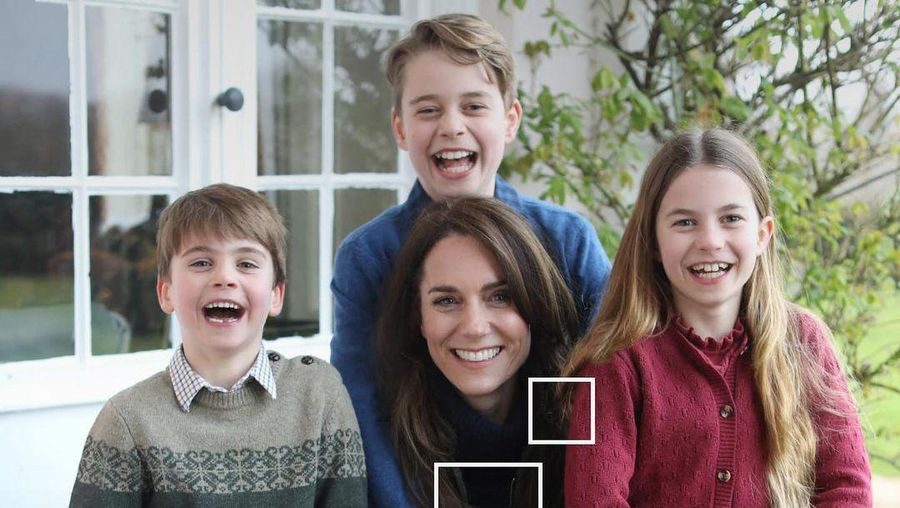 Catherine, Putri Wales, meminta maaf pada hari Senin karena memalsukan foto dirinya bersama ketiga anaknya. (Tangkapan layar instagram @nytimes)