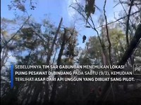 Dramatis, Momen Pilot Smart Air Dievakuasi Dari Hutan Kalimantan
