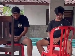 Dua Pria Bepergian Pakai Knalpot Brong Saat Nyepi di Jembrana Dilepas Polisi