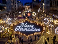 Sejarah Baru, Lampu Ucapan Ramadan Hiasi Kota Frankfurt, Jerman