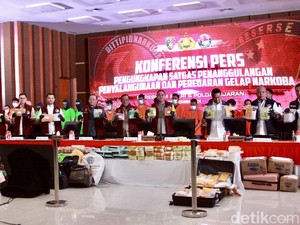 Tangkap 21 Ribu Tersangka Narkoba, Polri: 20,7 Juta Jiwa Terselamatkan