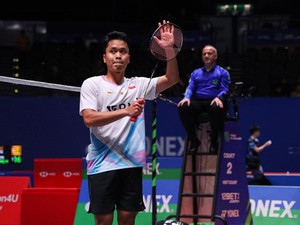 Anthony Ginting Komentari Momen yang Bikin Viktor Axelsen Marah-marah