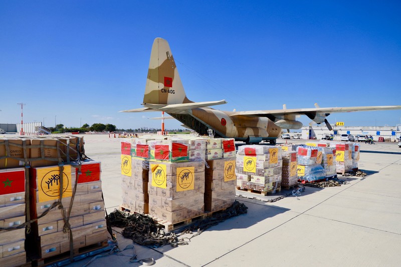 ISRAEL-PALESTINIANS/GAZA-AID DROP-US MILITARY U.S. Air Force drops humanitarian aid for Gaza residents, in this screengrab from a video released on March 5, 2024. US Central Command via X/Handout via REUTERS THIS IMAGE HAS BEEN SUPPLIED BY A THIRD PARTY