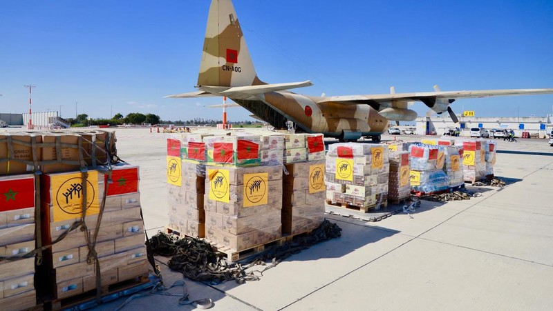 U.S. Air Force drops humanitarian aid for Gaza residents, in this screengrab from a video released on March 5, 2024. US Central Command via X/Handout via REUTERS    THIS IMAGE HAS BEEN SUPPLIED BY A THIRD PARTY