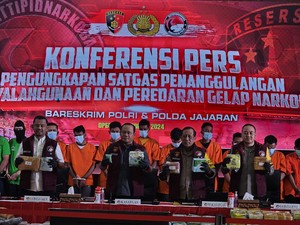 Terus Bertambah Jaringan Fredy Pratama Ditangkap Satgas P3GN hingga Maret 2024