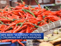 Video: BPS Beri 'Warning' Potensi Lonjakan Inflasi Saat Bulan Ramadan